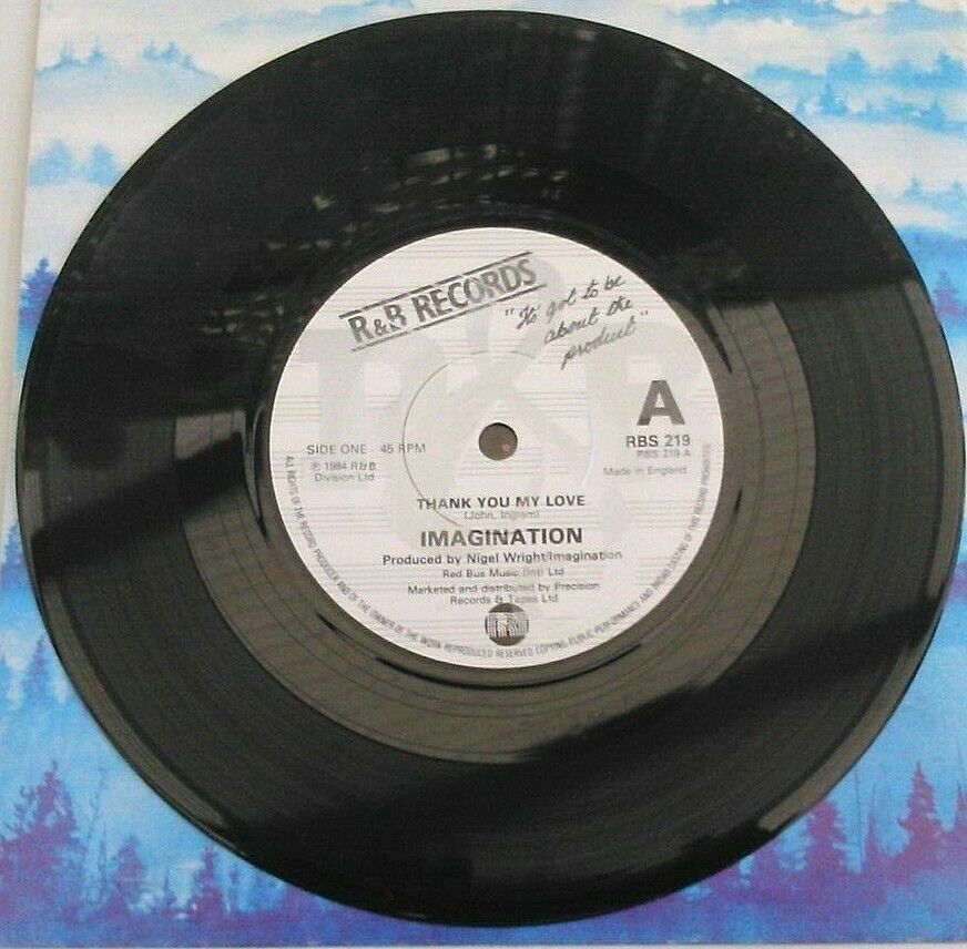 Imagination - Thank You My Love (R&B, 1984) 7" vinyl single VG/VG