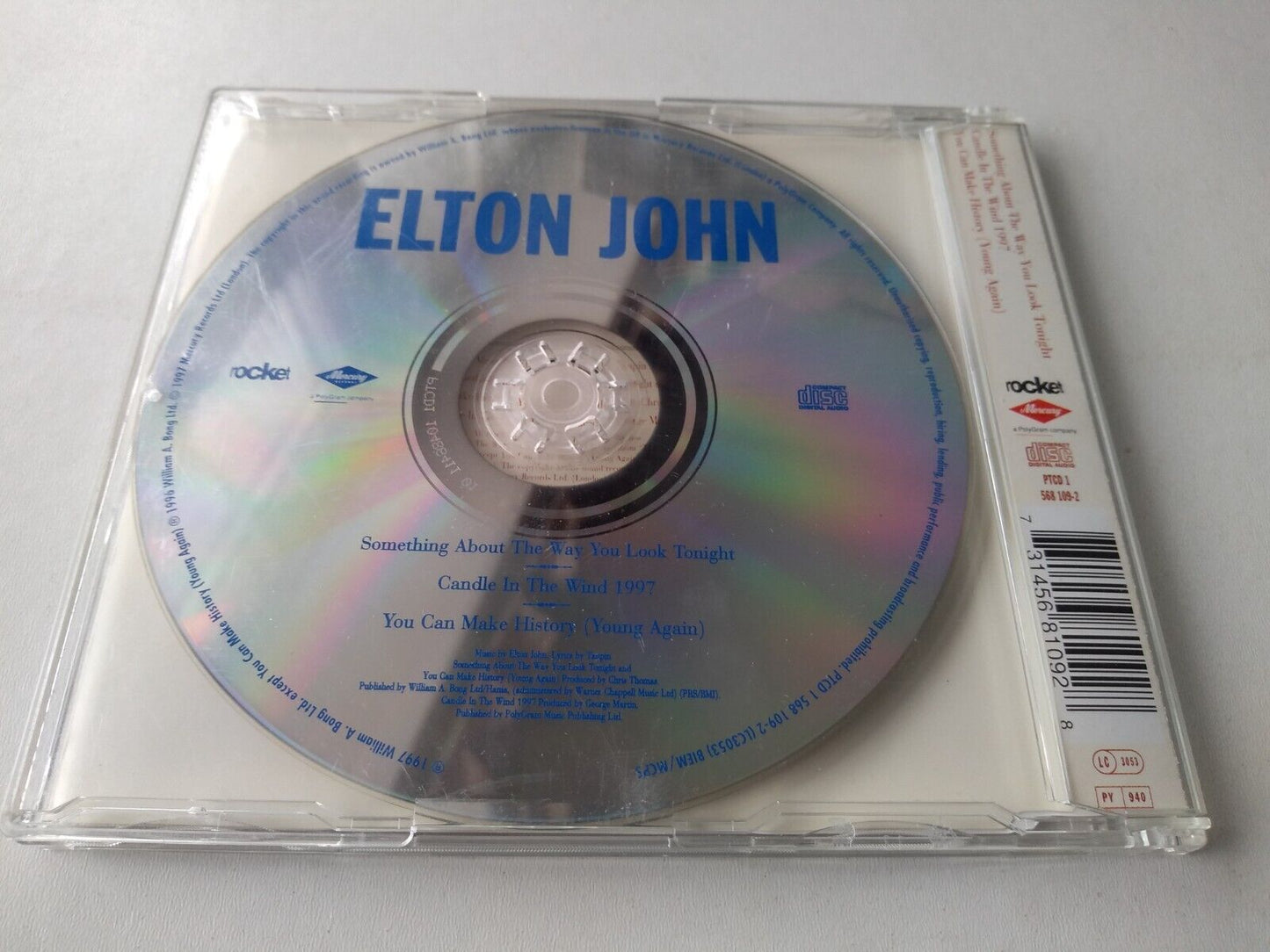 Elton John - Something About The Way You Look Tonight / Candle In The Wind 1997