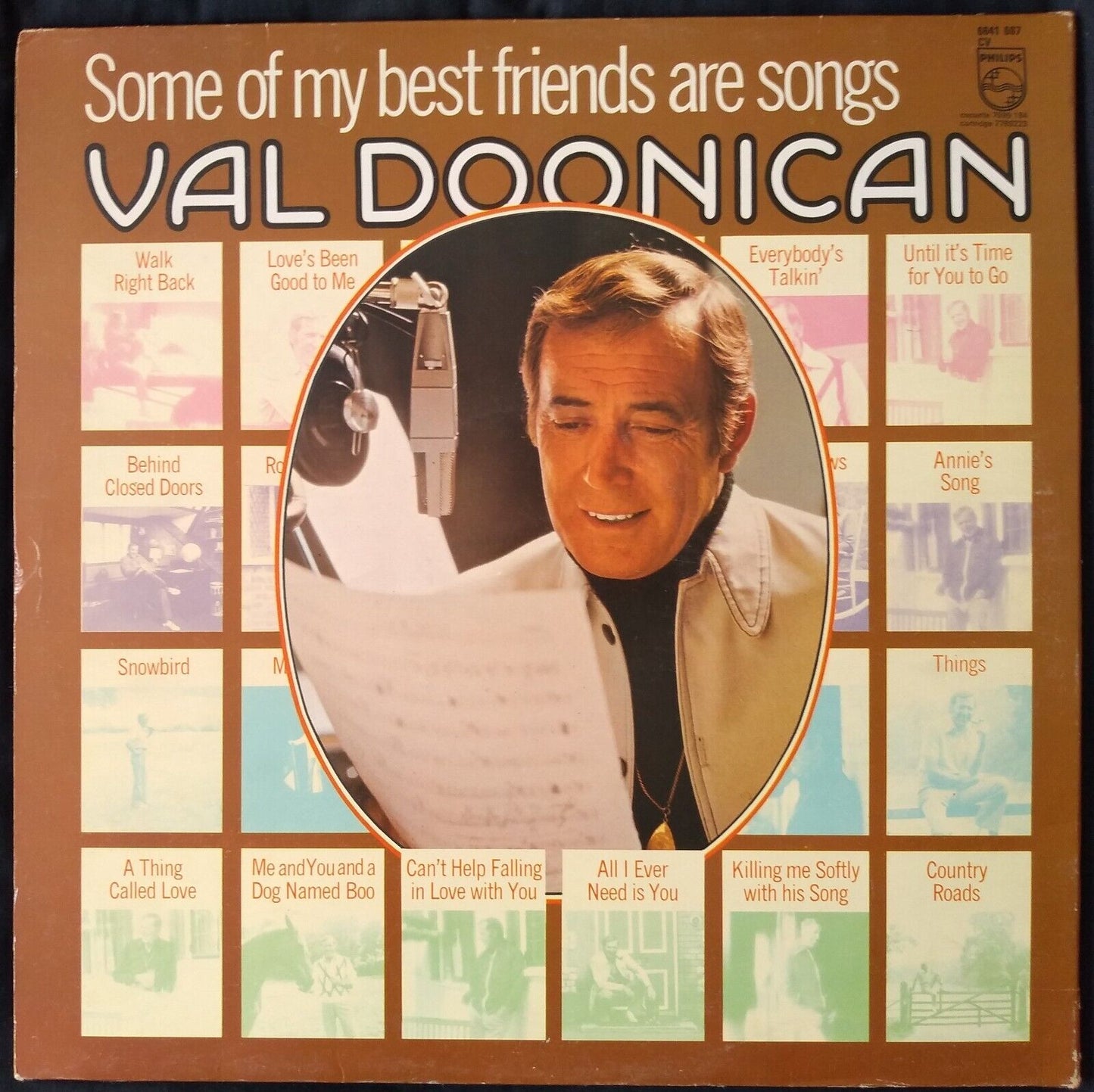 Val Doonican - Some Of My Best Friends Are Songs (1977) 2x12" vinyl LP VG/VG