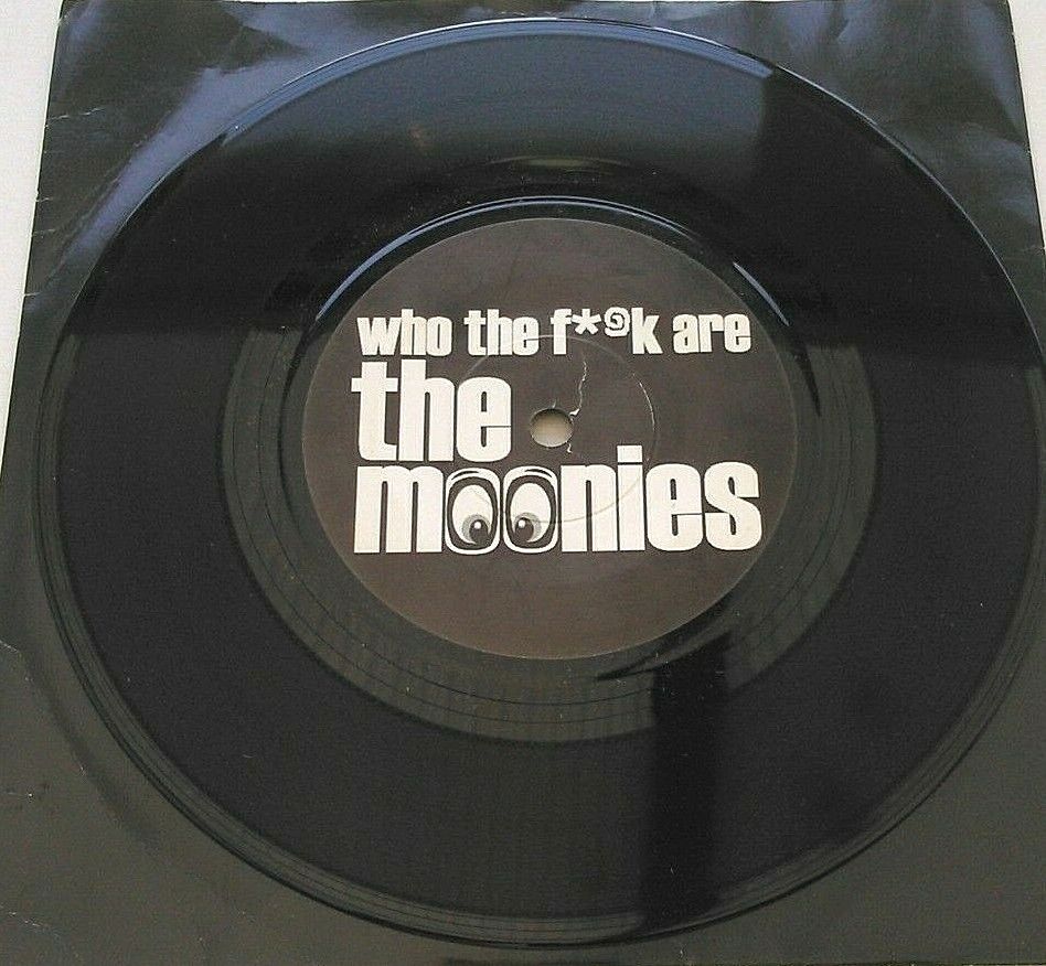 The Moonies - Blue (Plastic Boot, 2002) 7" vinyl single VG/VG