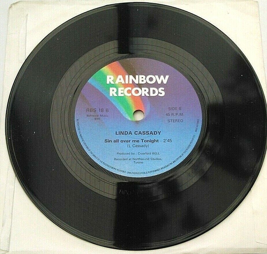 Linda Cassady - Proud To Be A Housewife (Rainbow, 1982) 7" vinyl single VG/-