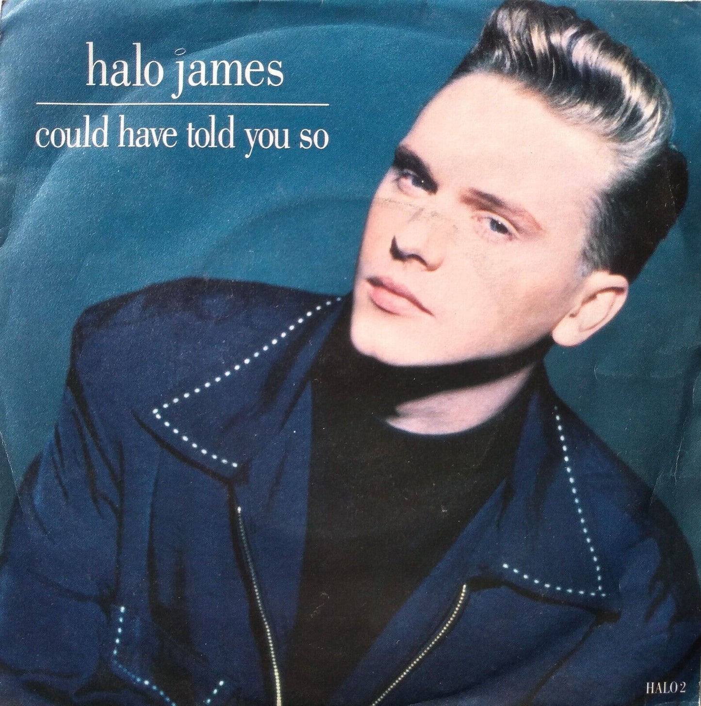 Halo James - Could Have Told You So (Epic 1989) 7" vinyl P/S single VG/VG