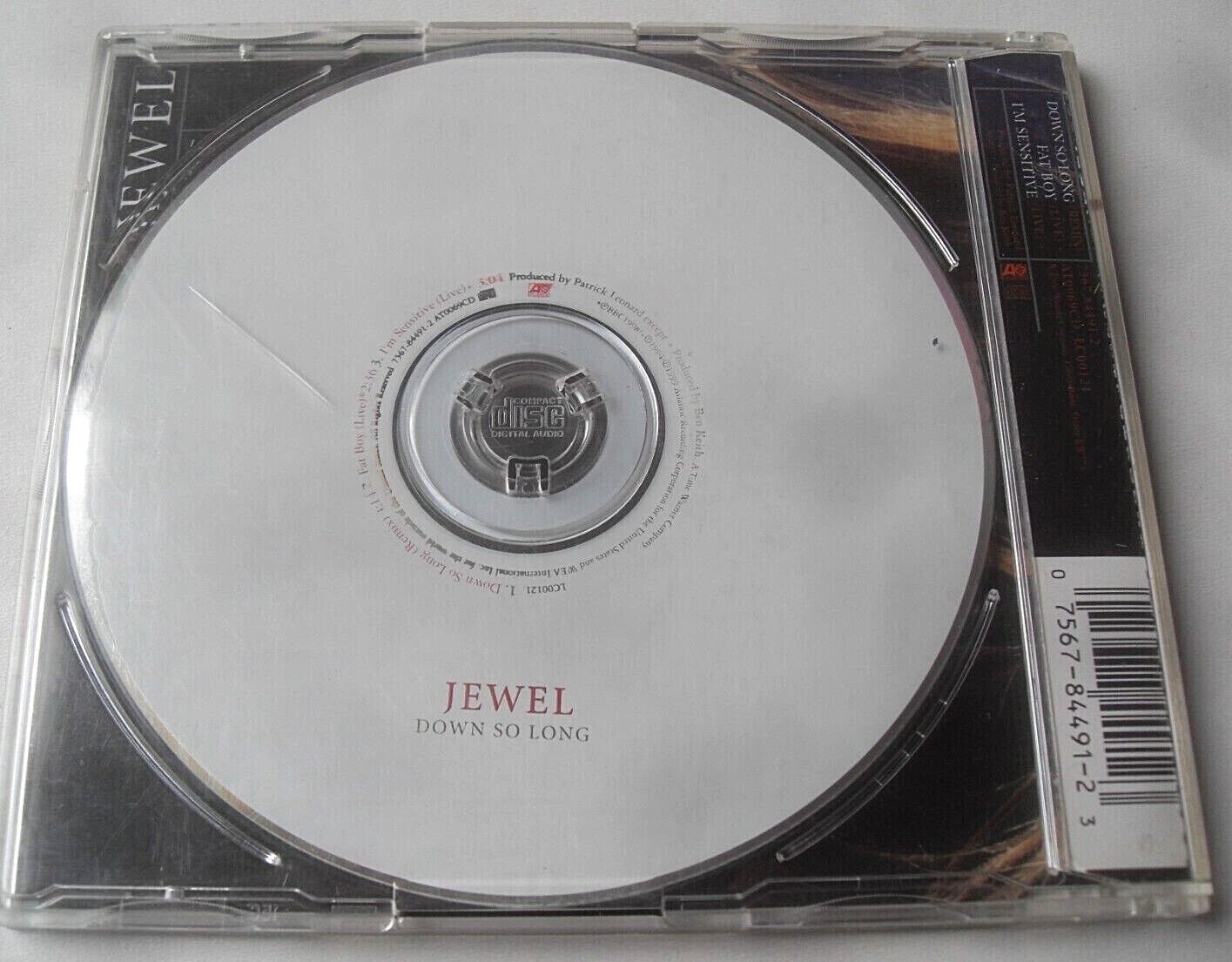 Jewel – Down So Long (1999) CD single