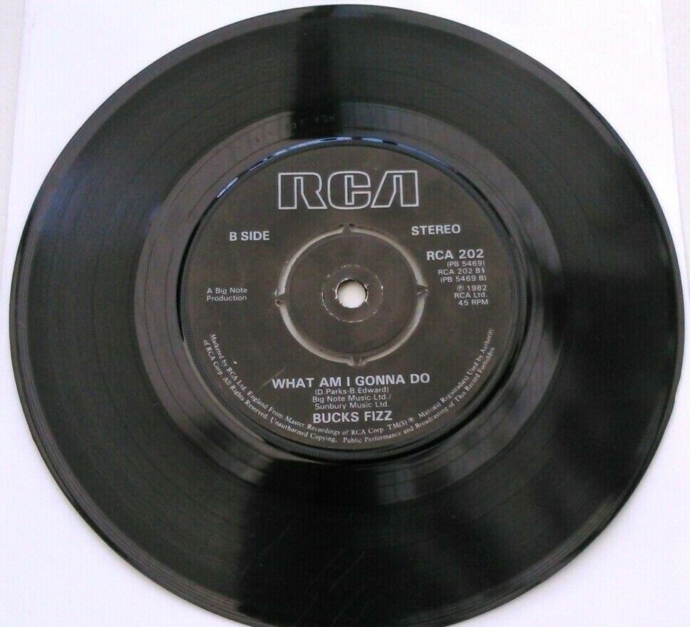 Bucks Fizz - My Camera Never Lies (RCA, 1982) 7" vinyl single VG/-