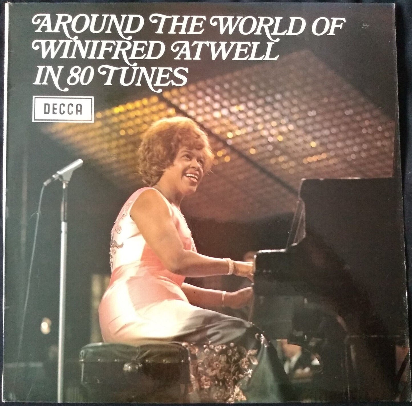 Around The World Of Winifred Atwell In 80 Tunes (Decca 1972) 12" vinyl LP VG/VG