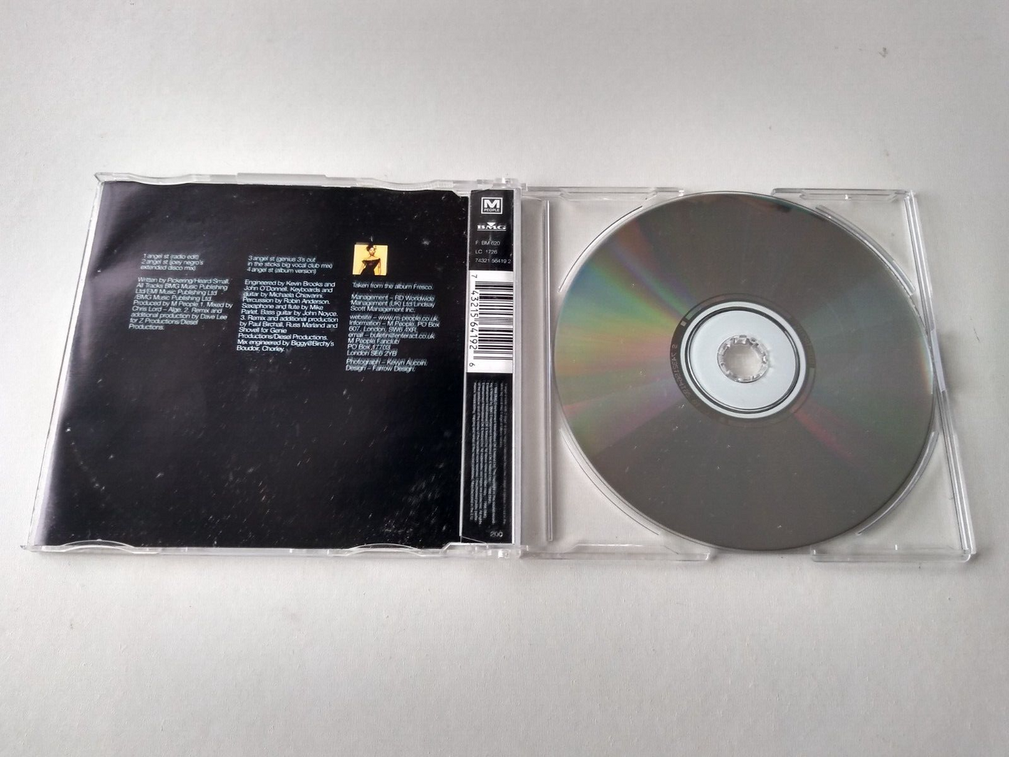 M People - Angel St. (1998) CD single