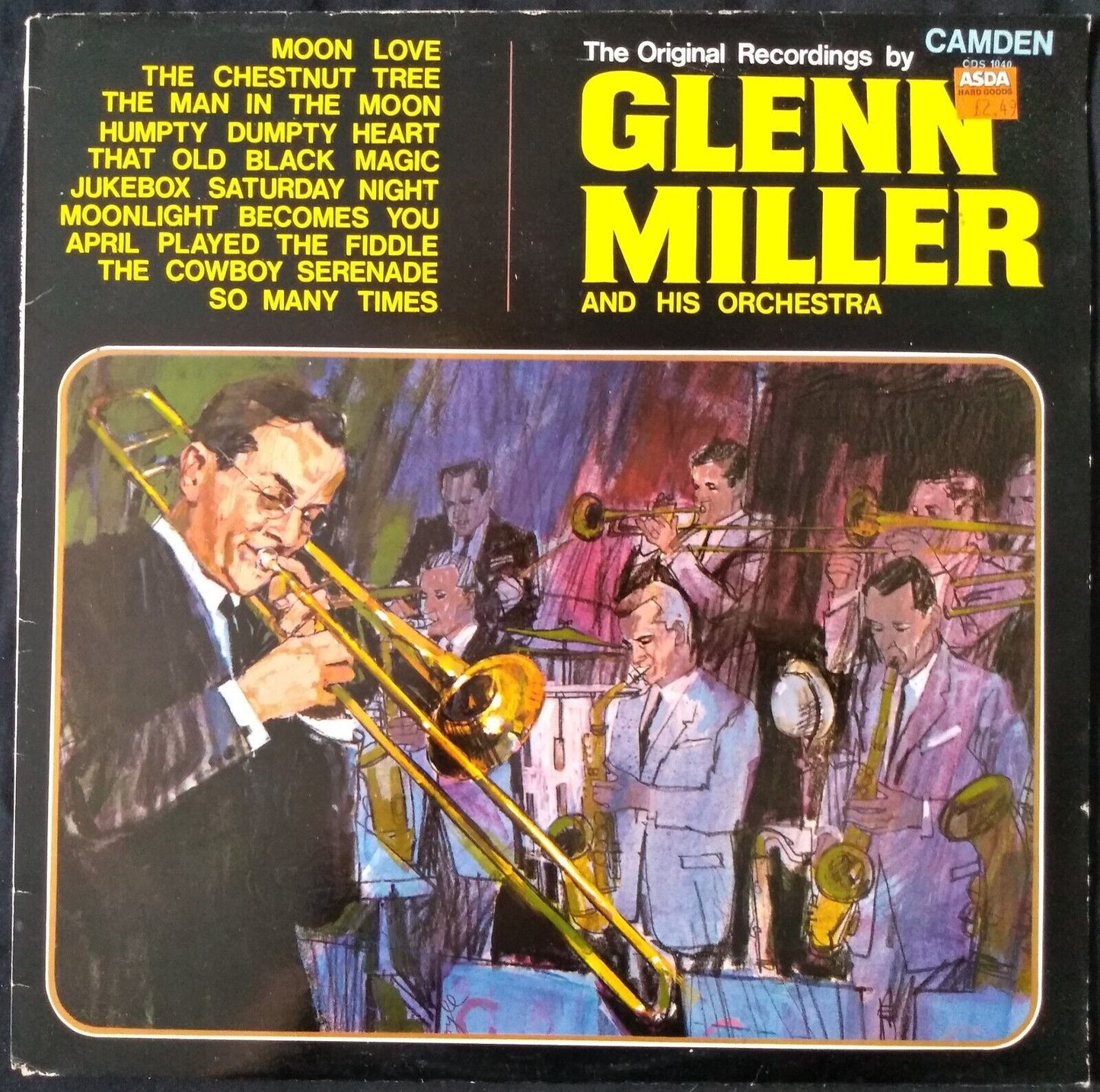 Glenn Miller And His Orchestra - Original Recordings (RCA) 12" vinyl LP VG/VG