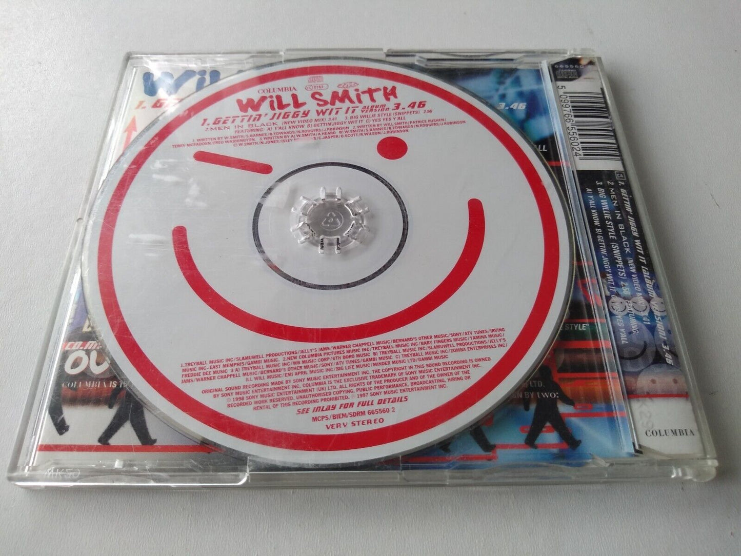 Will Smith ‎– Gettin' Jiggy Wit It (1998) CD single