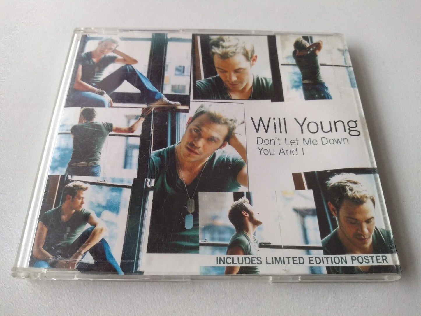 Will Young - Don't Let Me Down / You And I (2002) CD2 single no poster