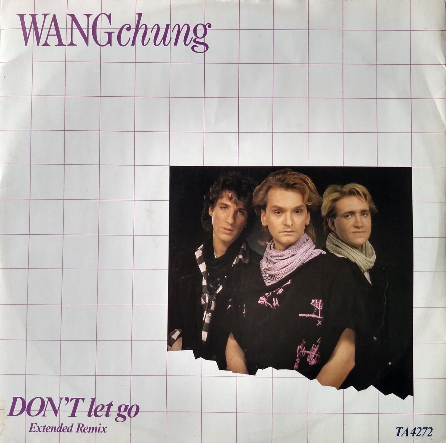 Wang Chung - Don't Let Go Extended Remix (Geffen 1984) 12" vinyl single VG/VG