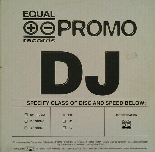 House Of Jubilee - I Pray (Equal, 2000) 12" vinyl single VG/VG promo Italy