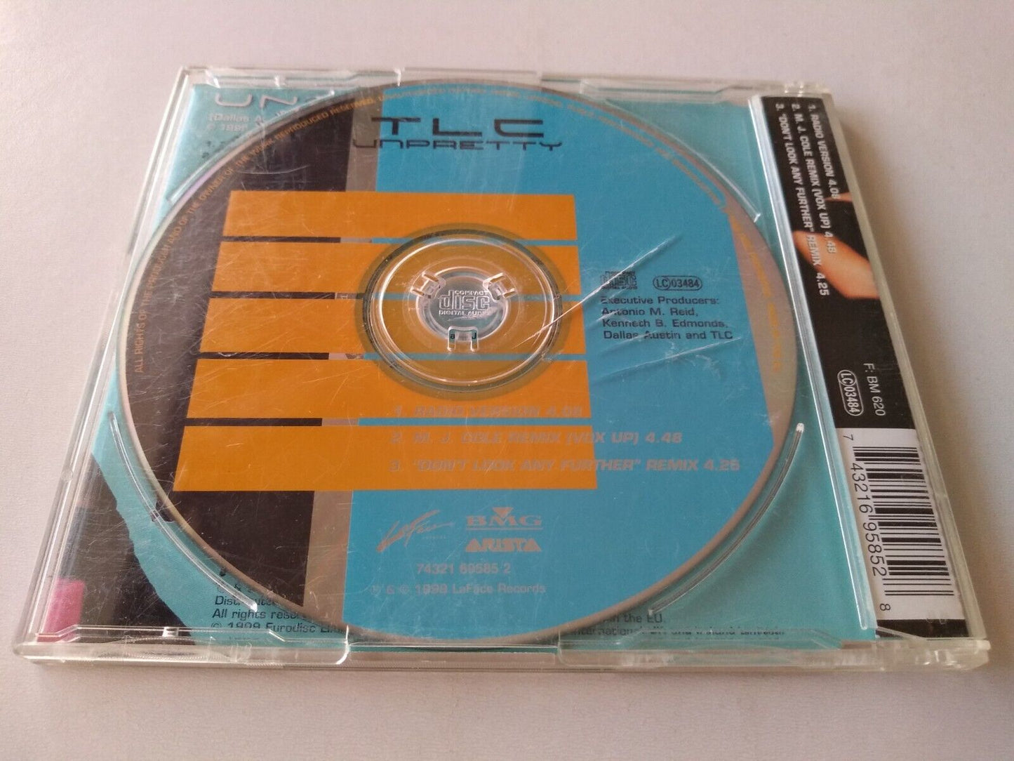 TLC - Unpretty (1999) CD2 single