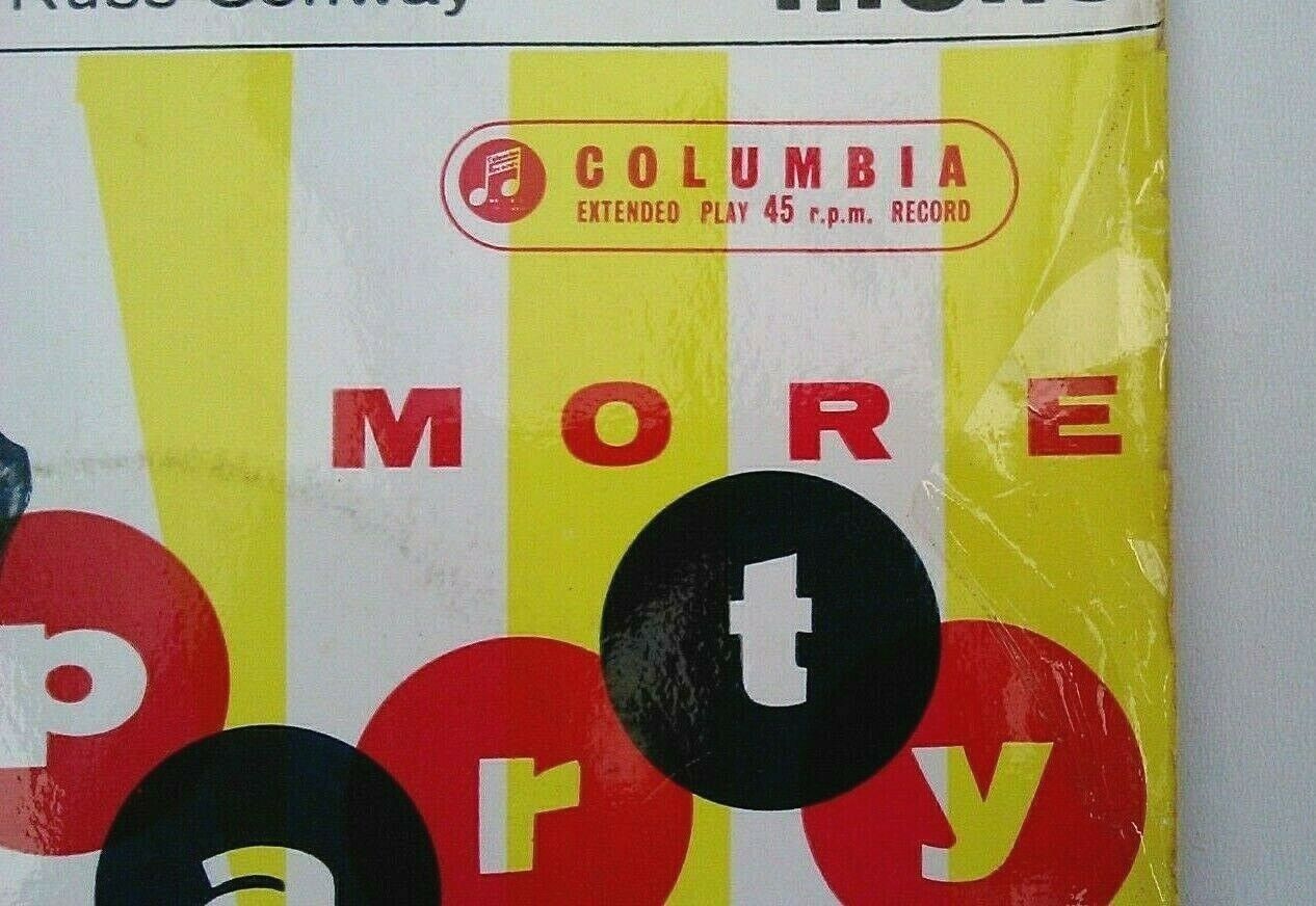 Russ Conway – More Party Pops (Columbia, 1959) 7" vinyl EP VG/VG