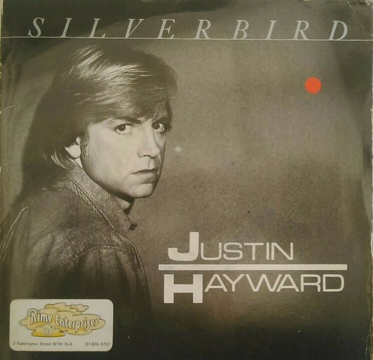 Justin Hayward - Silverbird (Towerbell, 1985) 7" vinyl P/S single VG/VG promo