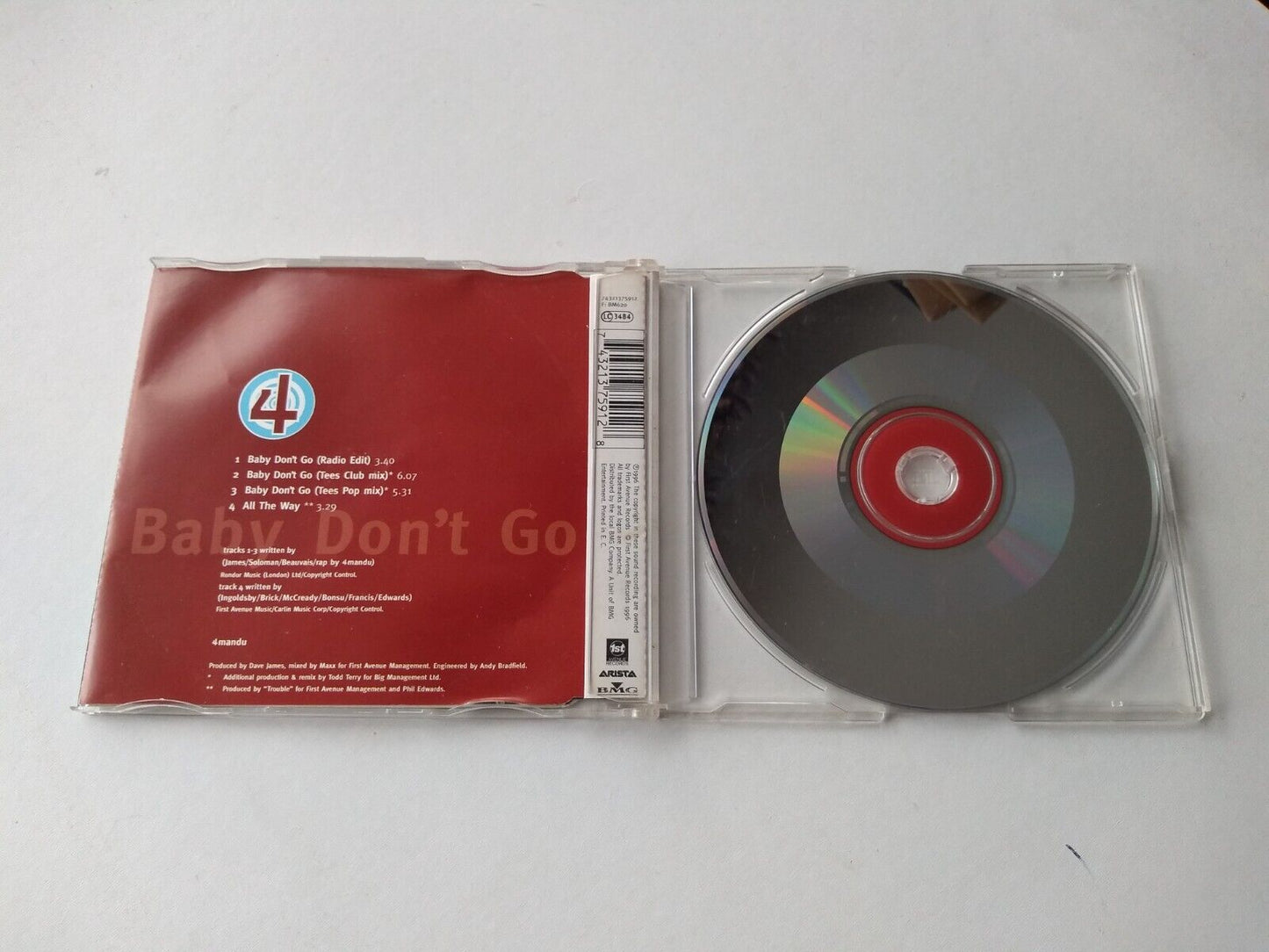 4Mandu - Baby Don't Go (1996) CD single