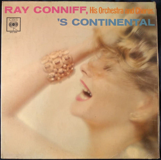 Ray Conniff - 'S Continental (CBS 1962) 12" vinyl LP VG/VG