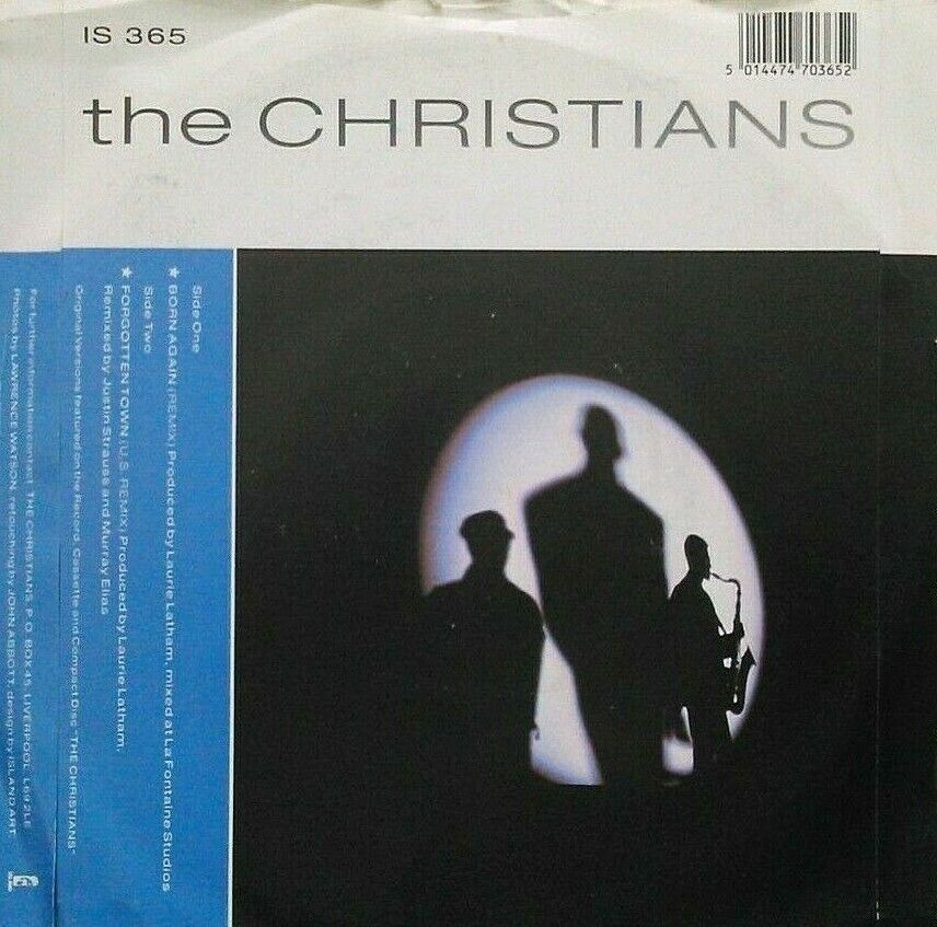 The Christians - Born Again (Remix) (Island, 1988) 7" vinyl P/S single VG/VG