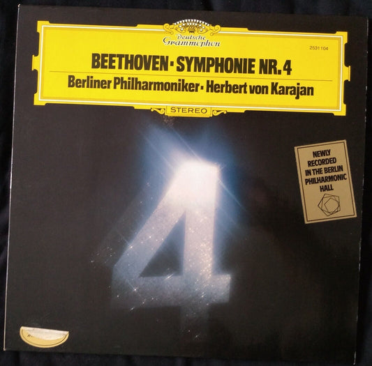 Beethoven, Karajan - Symphony No. 4 (Deutsche Grammophon 1977) 12" vinyl VG/VG