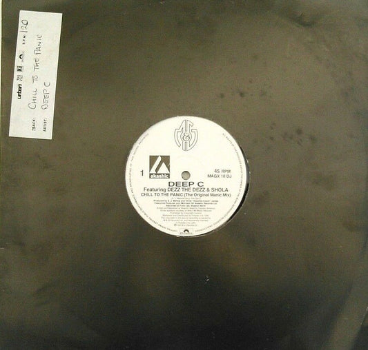 Deep C - Chill To The Panic (M&G, 1991) 12" vinyl single VG/VG promo