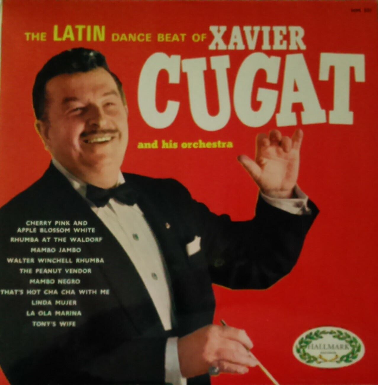 Xavier Cugat And His Orchestra - The Latin Dance Beat (1967) 12" vinyl LP VG/VG