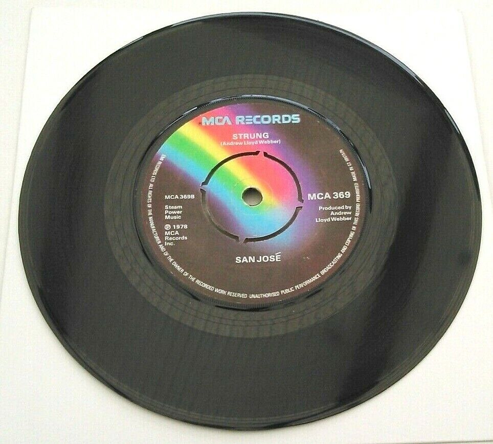 San Jose - Argentine Melody (MCA, 1978) 7" vinyl single VG/-