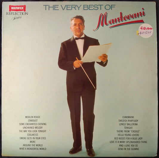 Mantovani - The Very Best Of Mantovani (Warwick) 12" vinyl LP VG/VG