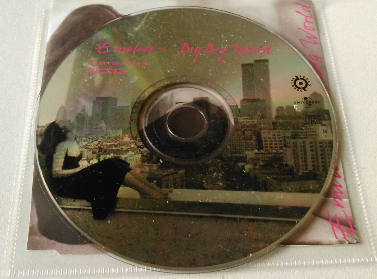 Emilia – Big Big World (1998) CD single