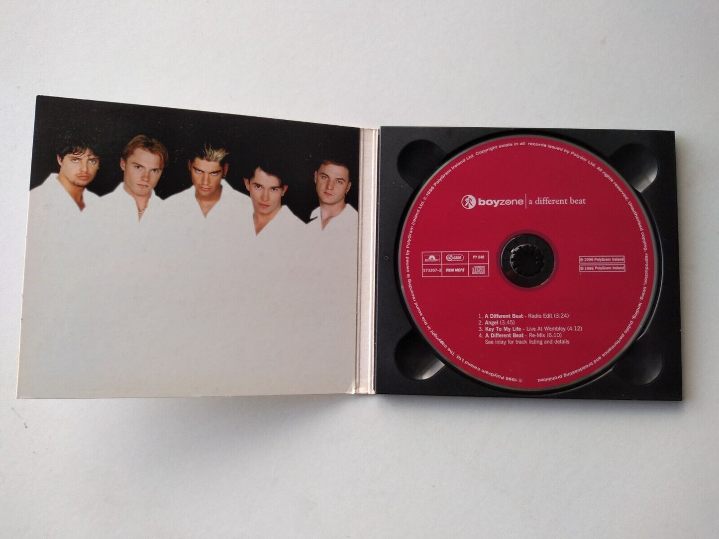 Boyzone ‎– A Different Beat (1996) CD single