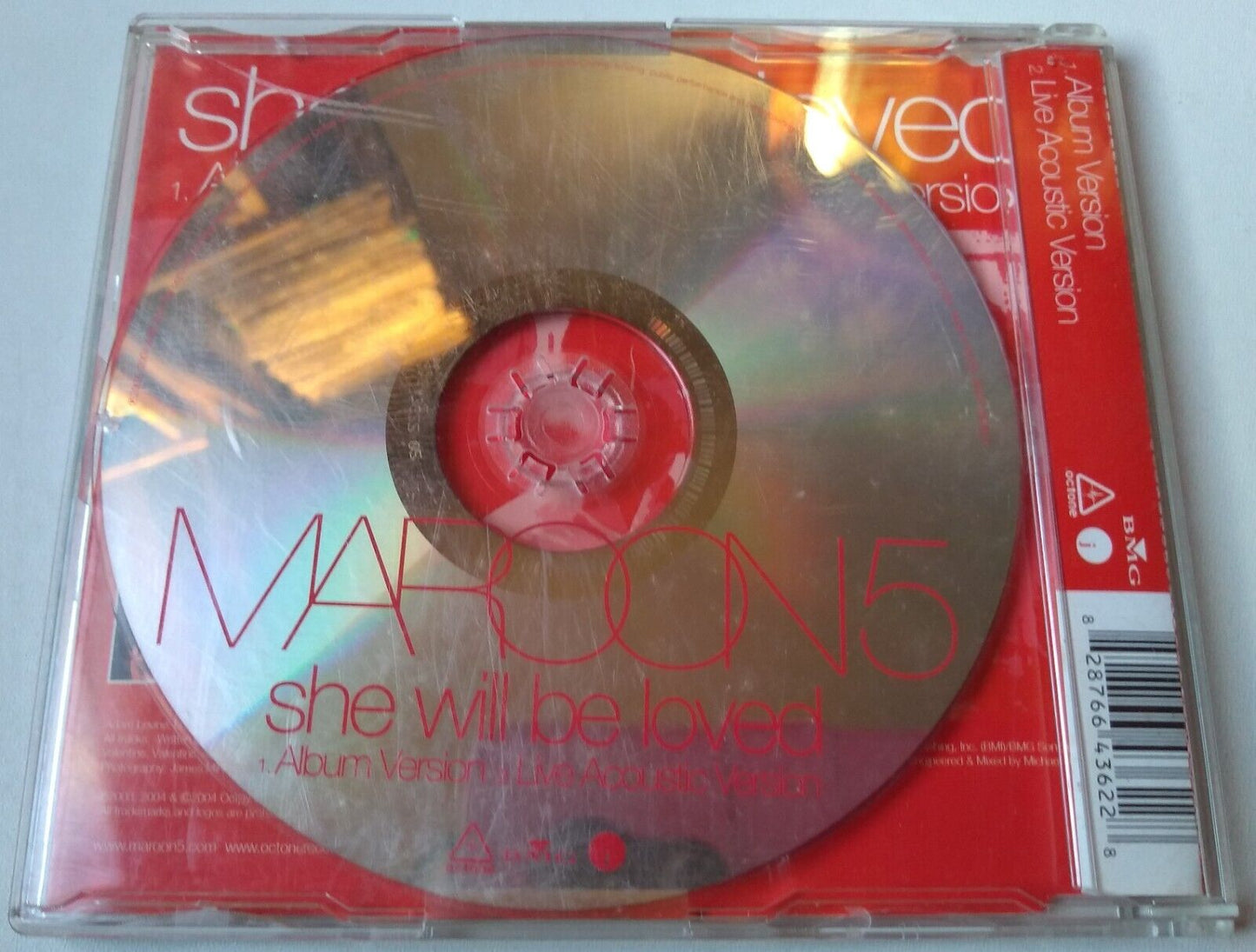 Maroon 5 - She Will Be Loved (2004) Limited Edition CD single