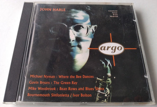 John Harle - Where the Bee Dances CD (1992) CD album