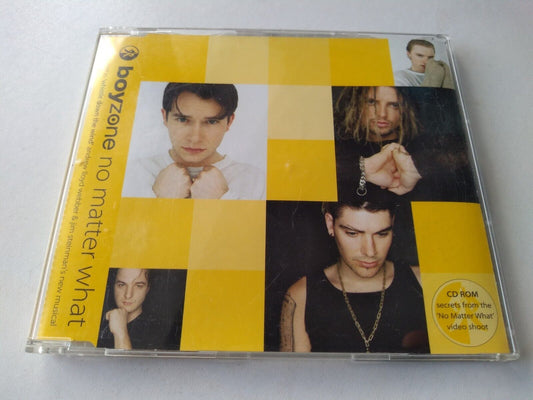 Boyzone ‎– No Matter What (1998) CD single enhanced