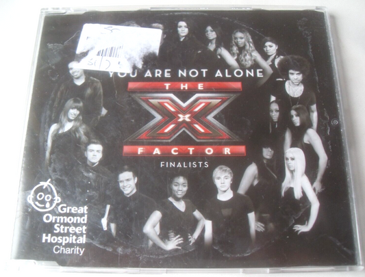 The X Factor Finalists - You Are Not Alone (2009) CD single