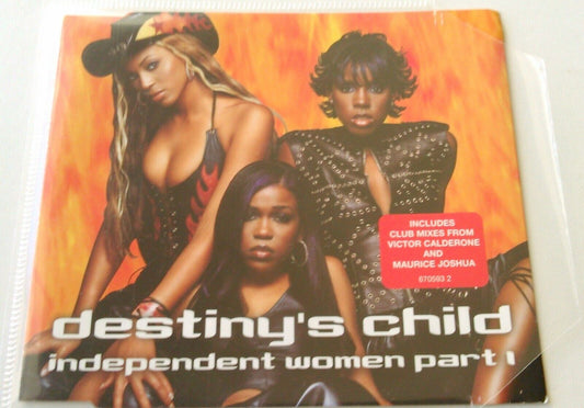 Destiny's Child ‎– Independent Women (2000) CD single *no case - plastic wallet*