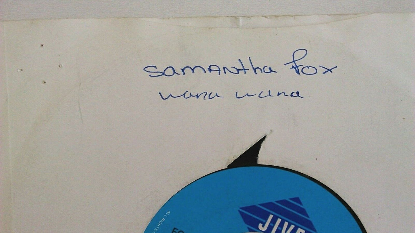 Samantha Fox – Do Ya Do Ya (Wanna Please Me) (Jive, 1986) 7" vinyl single VG/-