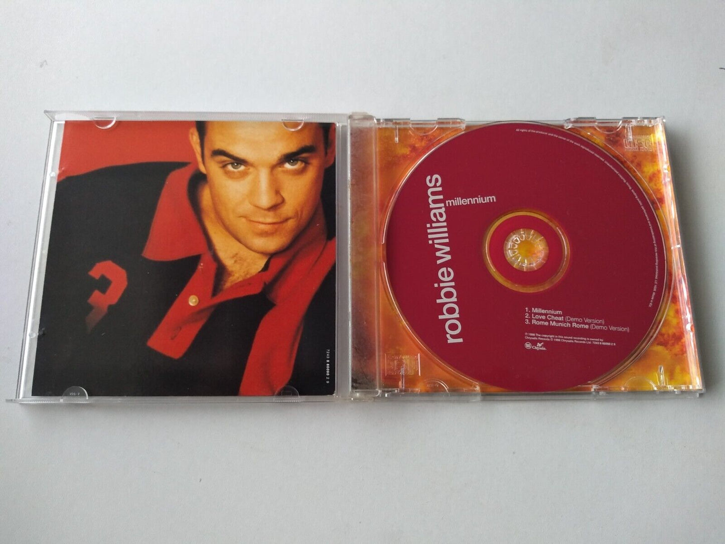 Robbie Williams - Millennium (1998) CD single