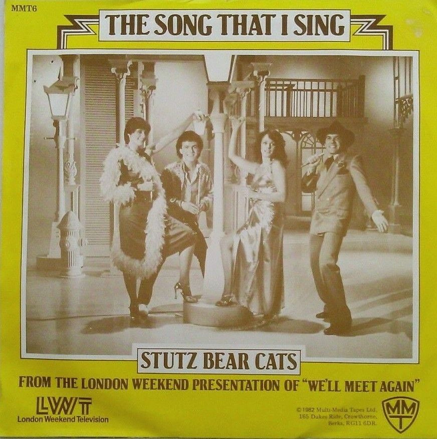 Stutz Bear Cats - The Song That I Sing (1982) 7" vinyl P/S single VG/VG