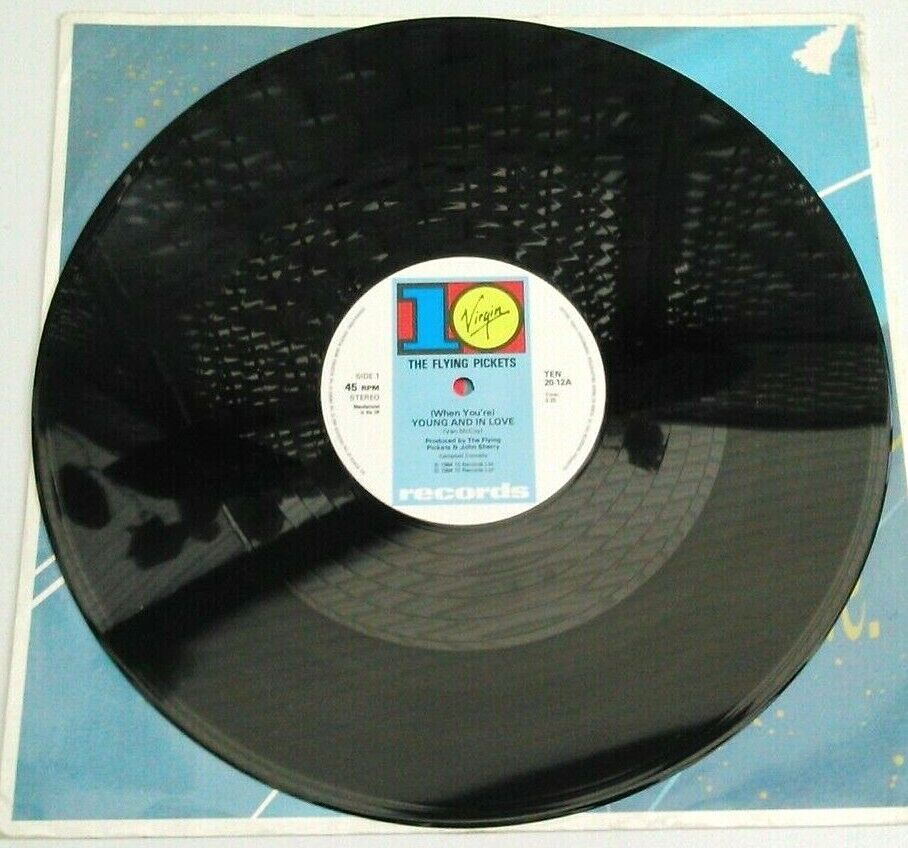 Flying Pickets – When You're Young & In Love (10, 1984) 12" vinyl single VG/VG