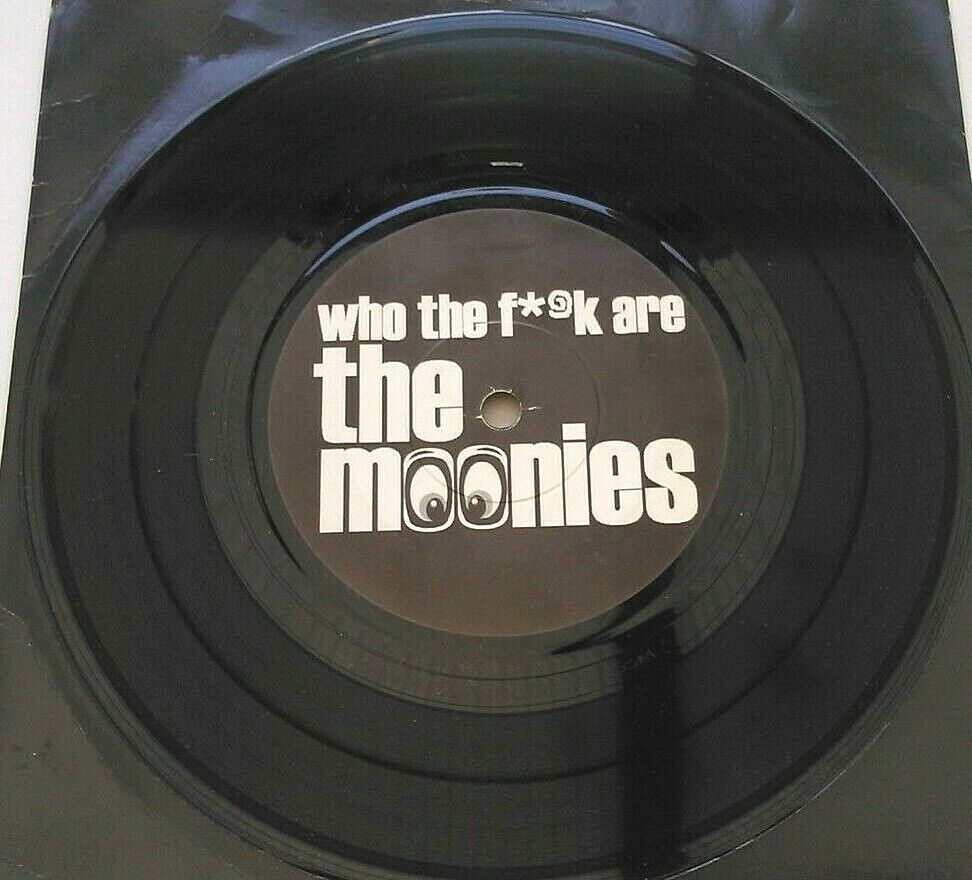 The Moonies - Blue (Plastic Boot, 2002) 7" vinyl single VG/VG