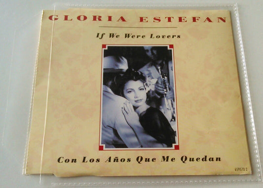 Gloria Estefan – If We Were Lovers (1993) CD single *no cover - plastic wallet*