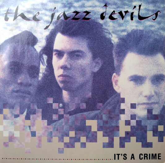 The Jazz Devils - It's A Crime (Virgin 1988) 7" vinyl single VG/VG