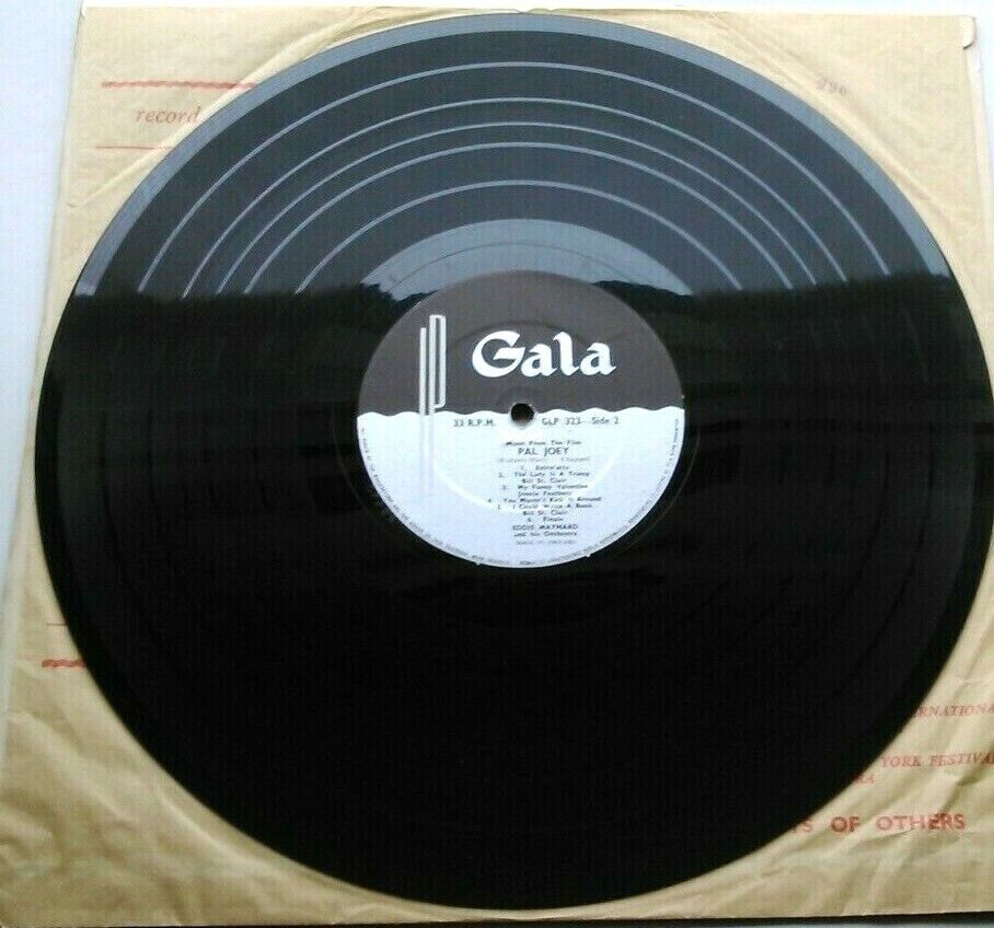 Eddie Maynard And His Orchestra – Pal Joey (Gala, 1958) 12" vinyl LP VG/VG