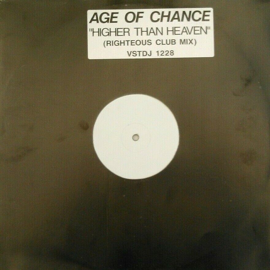 Age Of Chance – Higher Than Heaven (Virgin, 1990) 12" vinyl single VG/VG promo