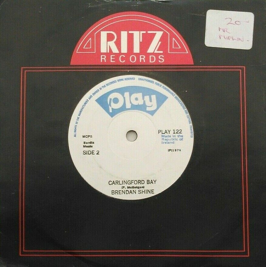 Brendan Shine - Do You Want Your Old Lobby Washed Down Con Shine 7" vinyl VG/-