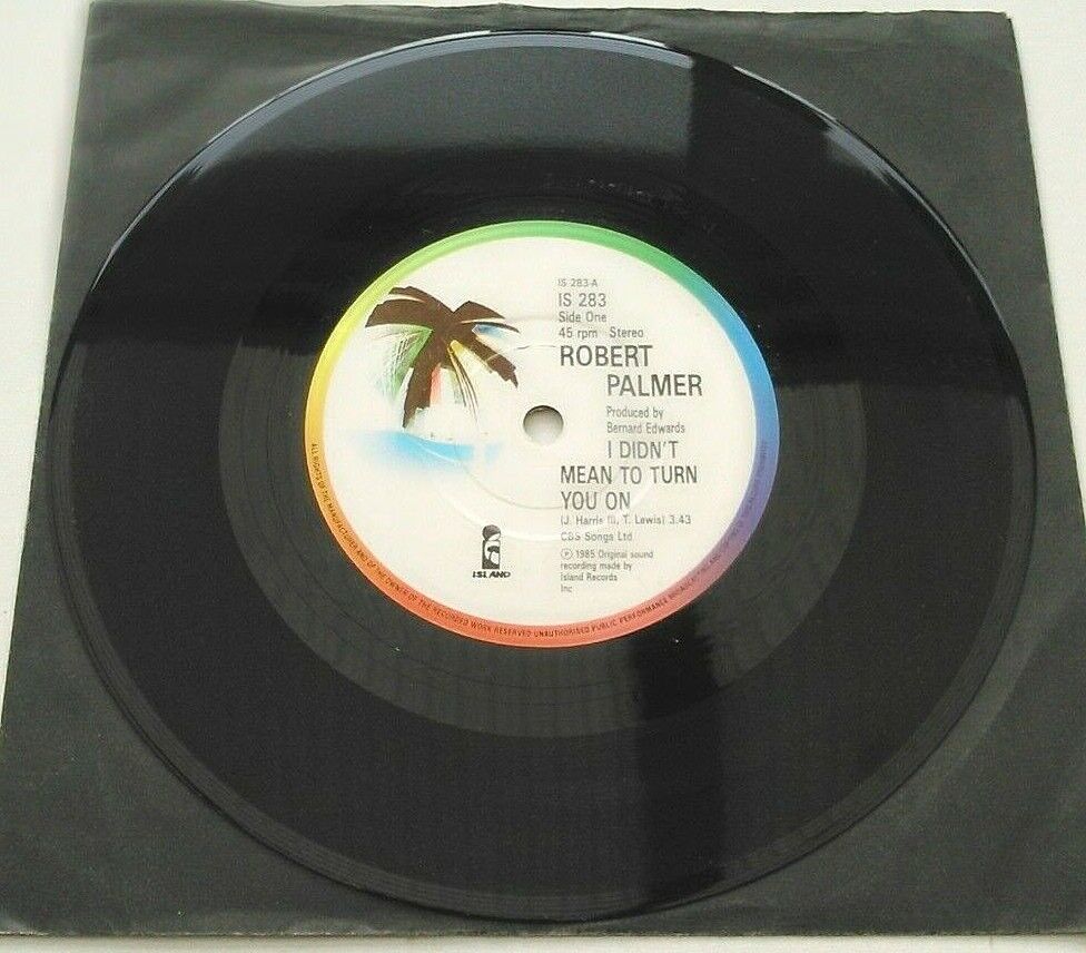 Robert Palmer - I Didn't Mean To Turn You On (Island, 1985) 7" vinyl single VG/-