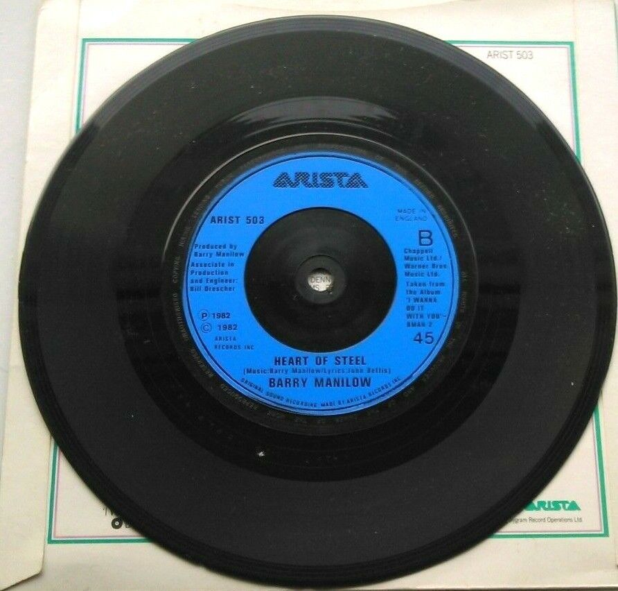 Barry Manilow - I'm Gonna Sit Right Down And Write Myself A Letter single VG/VG