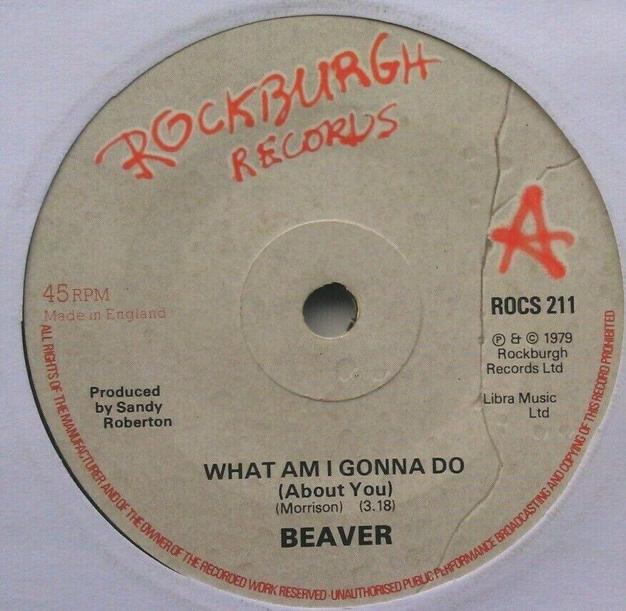 Beaver - What Am I Gonna Do (About You) (Rockburgh, 1979) 7" vinyl single VG/-