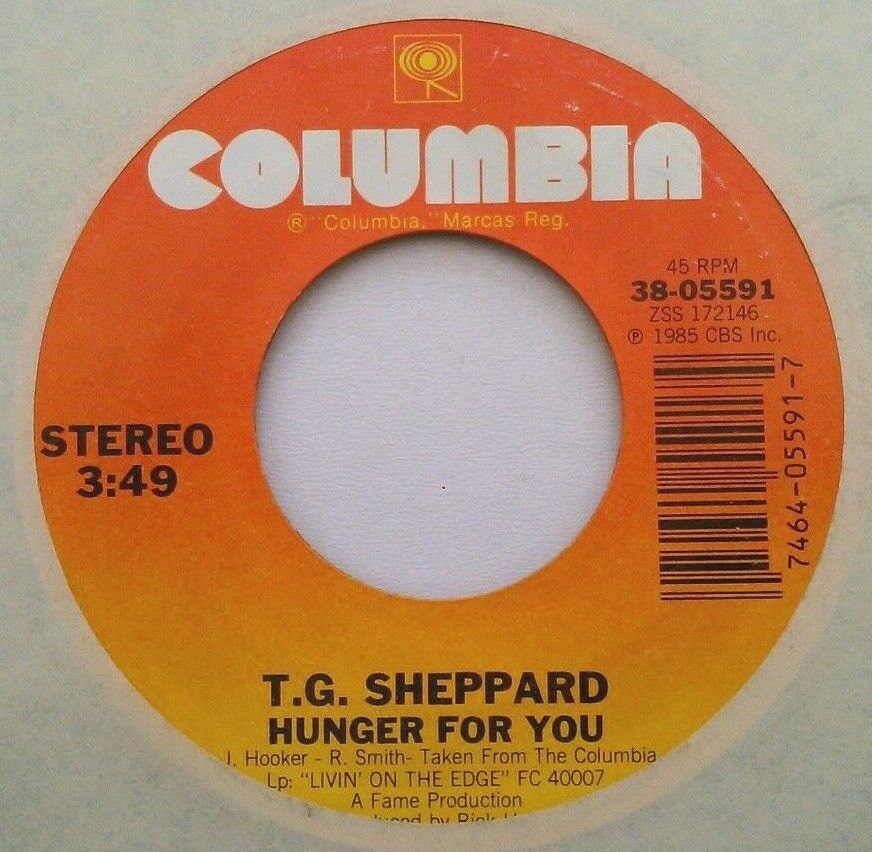 T. G. Sheppard – Doncha? (1985) 7" vinyl US single VG/- promo jukebox centre