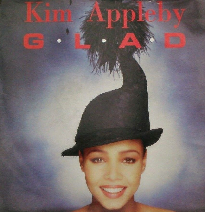 Kim Appleby – G.L.A.D. (Parlophone, 1991) 7" vinyl single G+/VG