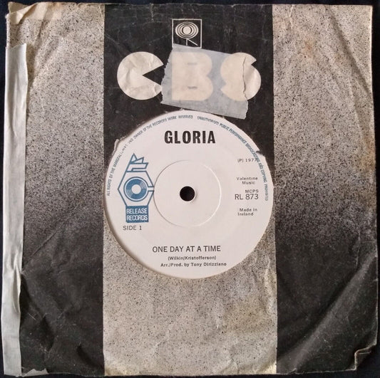 Gloria - One Day At A Time (Release 1977) 7" vinyl single VG/G+