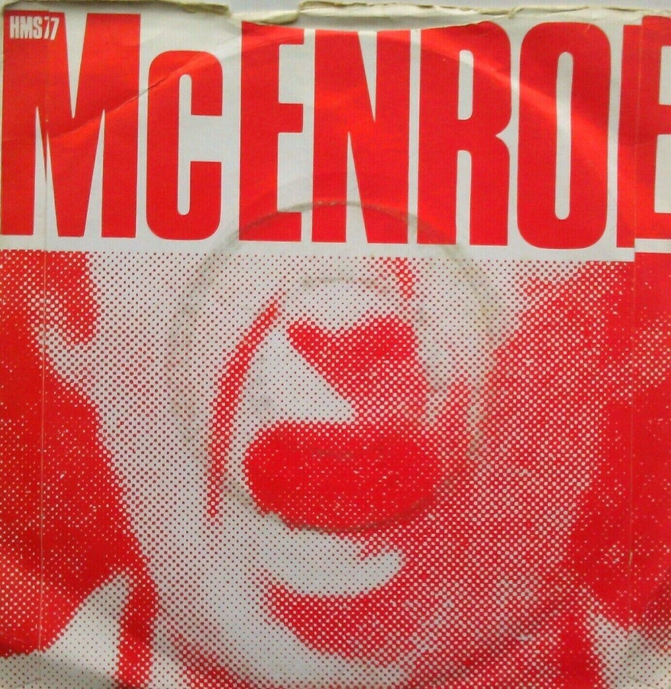 Vic Ropejump – McEnroe (1981) 7" vinyl P/S single VG/VG